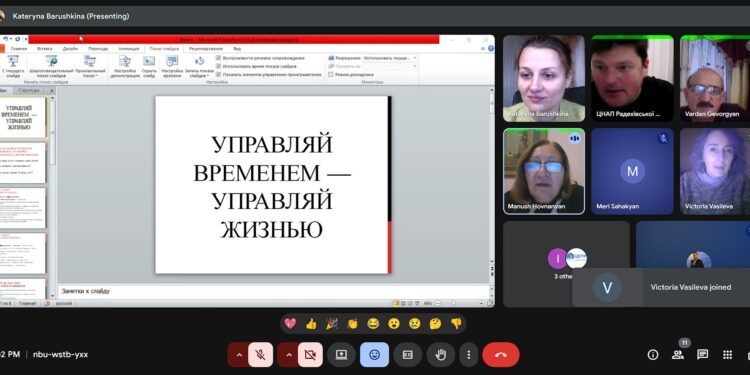 Проведено тренінг з тайм-менеджменту “Управляй часом — управляй життям”